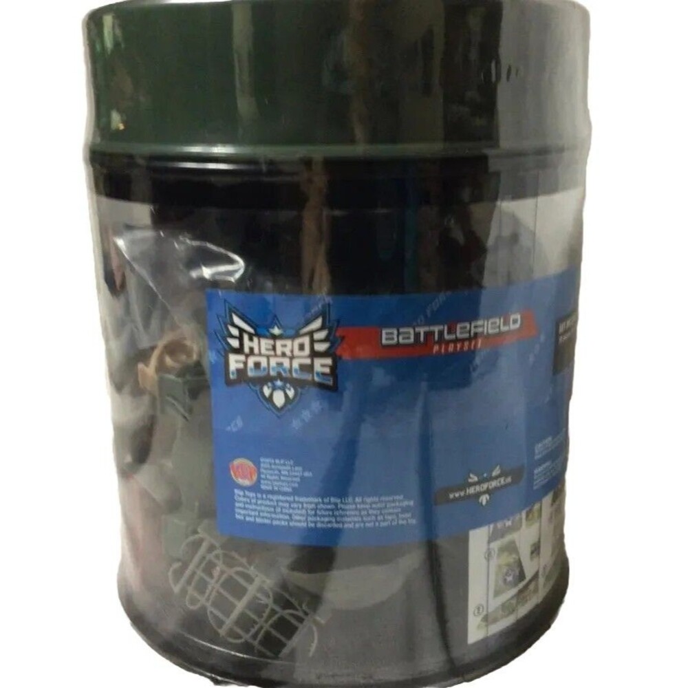 Hero Force Battlefield War Toy Playset 72 Pcs Decal Sheet New
